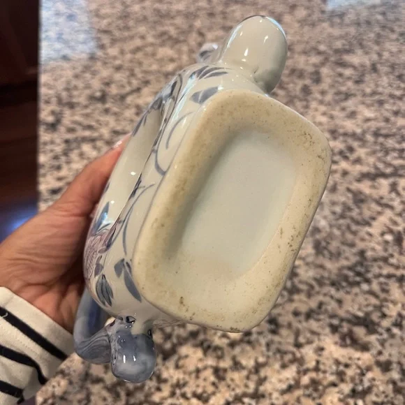 Vintage chinoiserie teapot - ginger jar - Picture 4 of 4